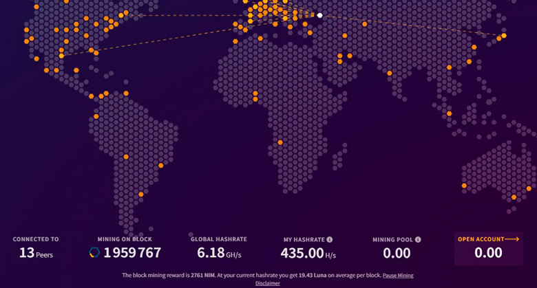 mining nimiq